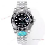 Clean Factory Top Replica Rolex new GMT-Master II Jueilee Black-Grey Bezel 904L CF Swiss 3285 Watch